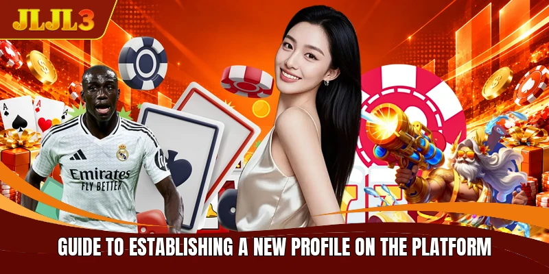 Guide to establishing a new profile on the platform