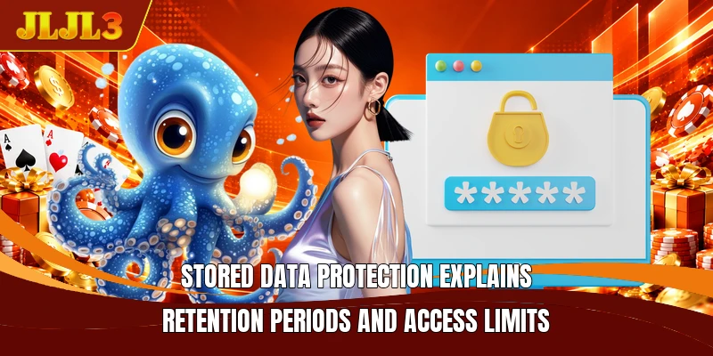 Stored data protection explains retention periods and access limits