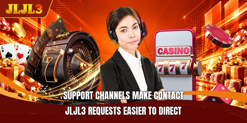 Support channels make contact JLJL3 requests easier to direct